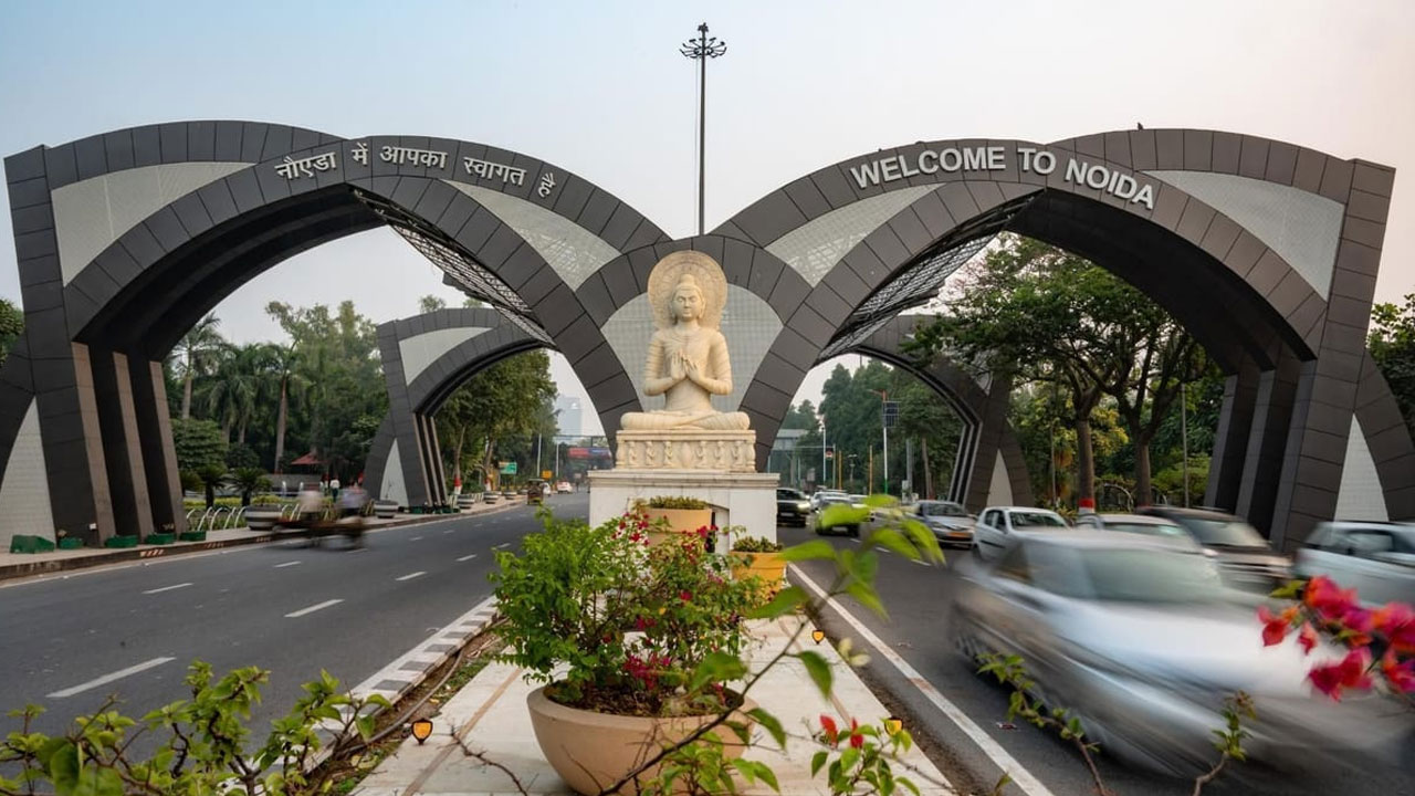 New Delhi city view